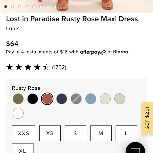 NWT Lulus Lost in Paradise Rusty Rose Dress - Picture 7 of 8